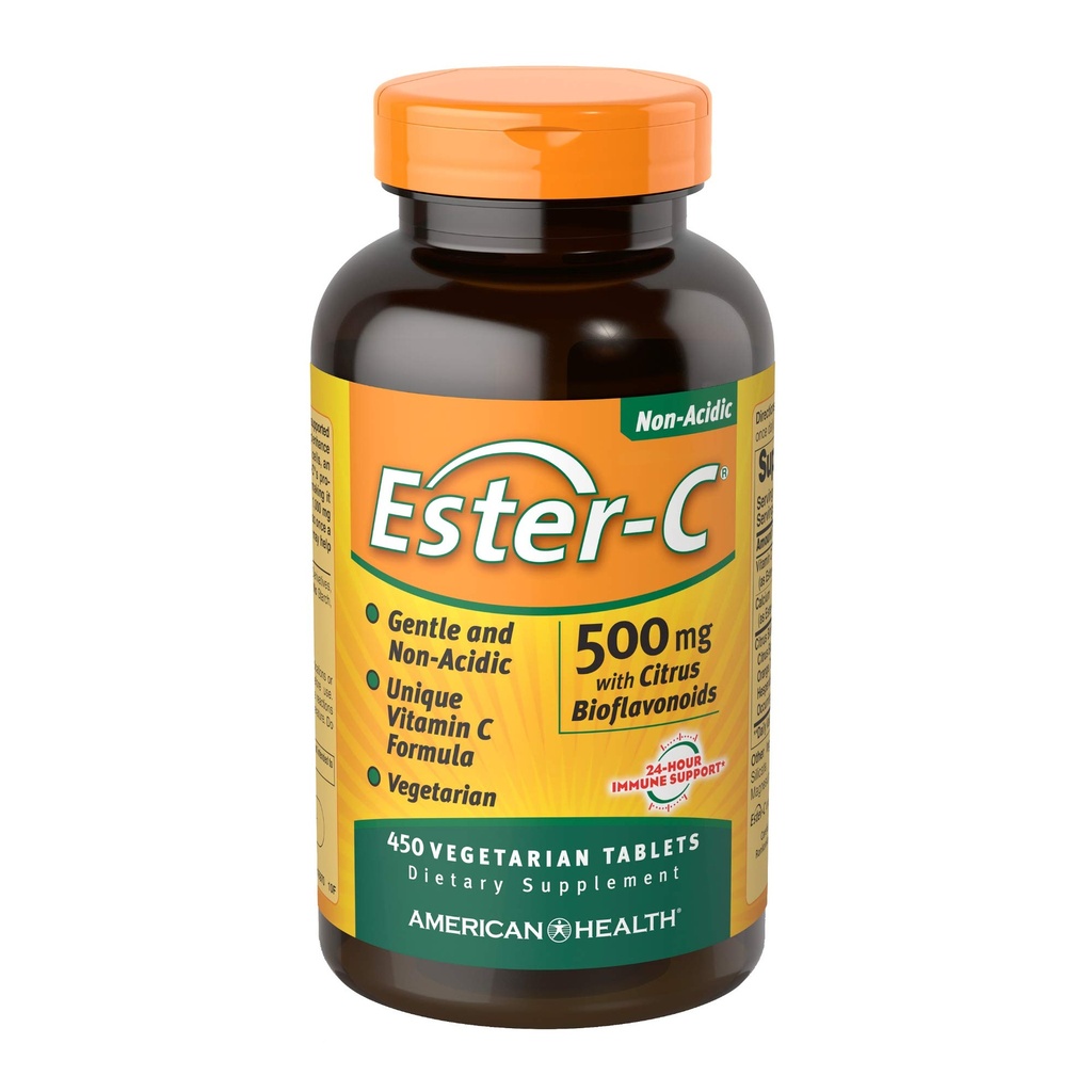 Ester- C-vitamin med Citrus Bioflavonoider 500 Milligram 450 Veg Tabs