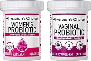 Lægens CHOICE Feminin Power Duo Bundle - Vaginal Probiotic + Womens Probiotic
