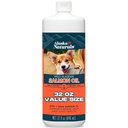 Alaska Naturals Wild Alaska Salmon Fish Oil Supplement for Hunde Hud og Coat med EPA DHA Omega 3 Fedtsyrer flydende mad Topper 32 oz.