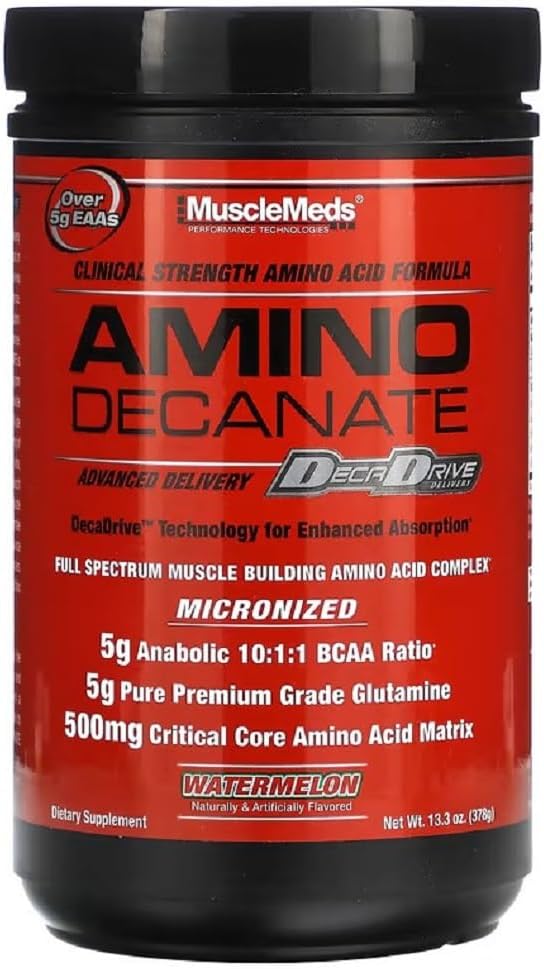 Muskelmedicin Amino Decanate, Watermelon, 13.3 Oz