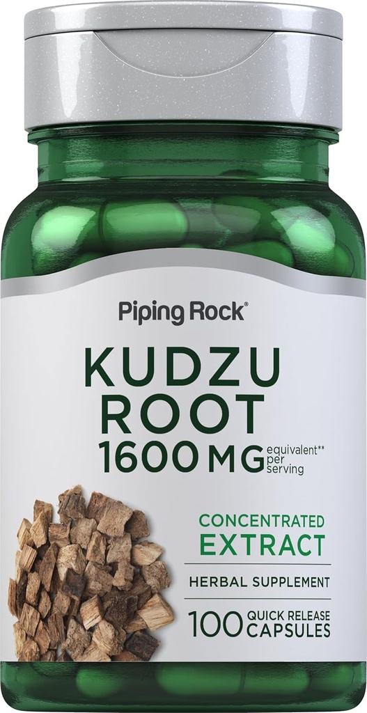 Piping Rock Kudzu Root Kapsler 1600 mg