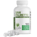 Bronson Saw Palmetto ekstra styrke støtter sund prostata funktion og urinvejstilskud - ikke GMO, 100 vegetariske kapsler