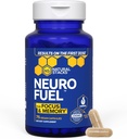 NATURLIGE STAKKER NeuroFuel Nootrop Brain Support Supplement - 750mg L- Carnitin & 500mg L- Phenylalanin - Brain Supplement for hukommelse og fokus * - 75 Focus Pills