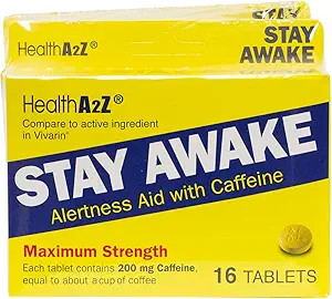 HealthA2Z ® Stay Awake Note 124; 200 mg Koffein