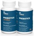 Dr. Tobias Probiotika 30 milliarder & Prebiotika støtte fordøjelse & Gut sundhed