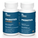 Dr. Tobias Probiotika 30 milliarder & Prebiotika støtte fordøjelse & Gut sundhed