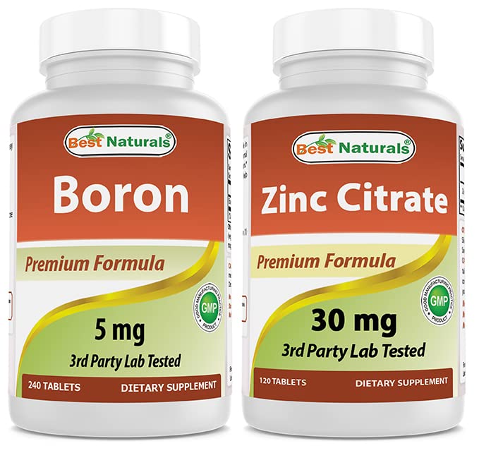 Boron 5 mg & Zinkcitrat 30 mg