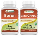 Boron 5 mg & Zinkcitrat 30 mg