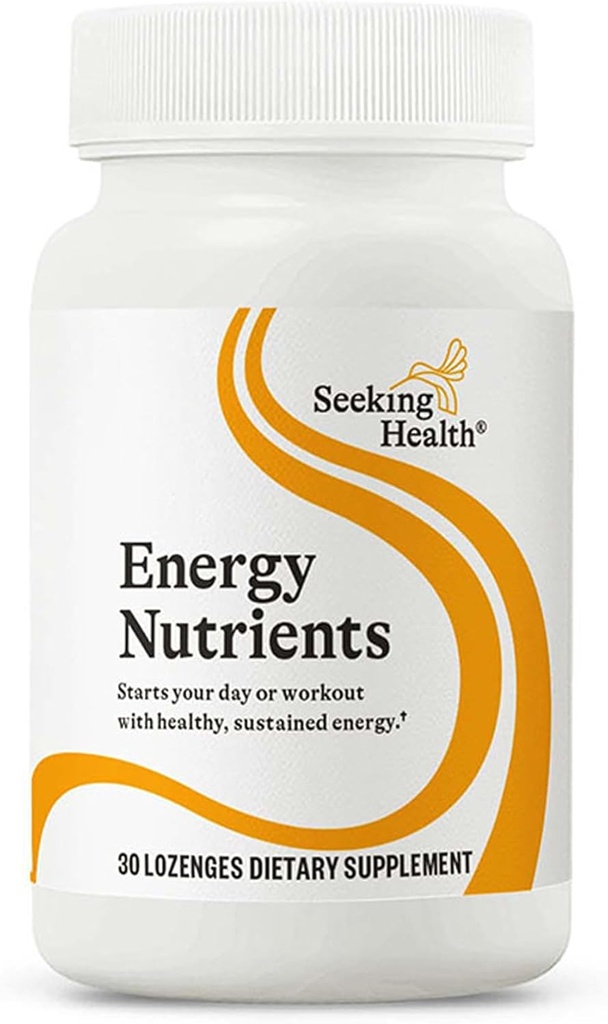 Søgning Health Energy Nutrients - Tidligere NADH + CoQ10, 25 mg NADH + 25 mg CoQ10 til støtte for naturlig energi og sund aldring, Antioxidant Support, Hukommelse og Focus Support (30 lozenges) *