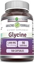 Amazing Formulas Glycine Supplements 124; 1000 Mg per Serving