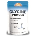 Glycine Powder (2 lbs) - fremmer afslappende søvn, muskel energi og styrke, hukommelse og kognition støtte (resealable taske)