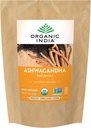 ORGANISK INDIA Ashwagandha Powder Organic - Ashwagandha Root Powder Bulk, Herbal Supplement - Vegan, Gluten- Free, Kosher, Non- GMO, Understøtter Stress Relief, Energi, og søvn - 1lb Bag