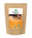 ORGANISK INDIA Ashwagandha Powder Organic - Ashwagandha Root Powder Bulk, Herbal Supplement - Vegan, Gluten- Free, Kosher, Non- GMO, Understøtter Stress Relief, Energi, og søvn - 1lb Bag