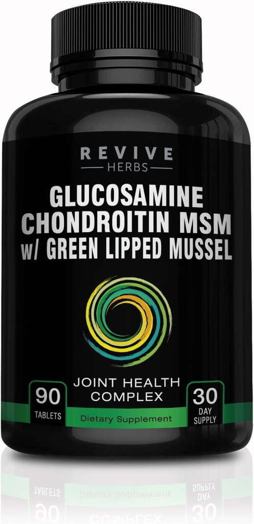 Glucosamin Chondroitin MSM med New Zealand Green- Lipped Mussel