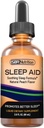 Natural Sleep Aid Liquid Drops med 5 mg Melatonin Note 124; Suntheanin, Kamille, GABA, Wellness Formel
