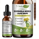 Totaria 16- in-1 Liposomal Rhodiola Rosea Tincture, Ultra Strength Rhodiola Supplement w / Ashwagandha, Saffron, Magnesium, SAM- e, Rhodiola Rosea Extract Flydende dråber til naturlig afslapning, Mood, energi