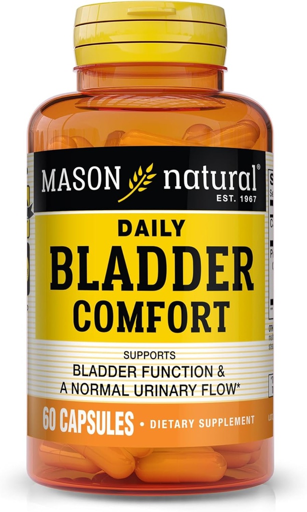 MASON NATURAL Daily Bregen Comfort, 30, Day Supply with Calcium, Græskar Seed, & Soy Germ til støtte Normal Bregen Funktion