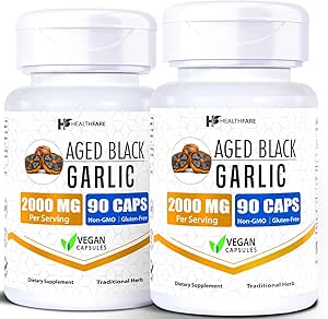 Healthfare Aged Black Hvidløg Supplement Pills