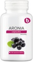 Organic Aronia Berry Kapsler - Sort Chokeberry Supplement med naturlige anthocyaniner & polyphenoler - Understøtter immunsystemet - fra Aronia Berries Powder - Non- GMO - 500mg, 90 Vegan Kapsler
