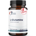 Design for sundhed L Glutaminkapsler - 850mg vegetariske aminosyrer supplement til støtte muskel opsving, fordøjelsesbesvær, immunforsvar + Gut sundhed - ikke-GMO + gluten fri (120 kapsler)