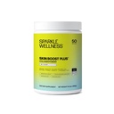 Sparkle Wellness VERISOL Bioactive Hydrolyzed Collagen Peptider ttesmå 124; Collagen Powder supplement med C-vitamin & Hyaluronsyre til hår, hud, og negl sundhed stålet 124; Skin Boost Plus (ingen smag) [50- Serves]