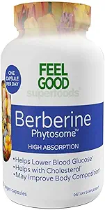 Berberine Phytosome, 120 Veganske kapsler