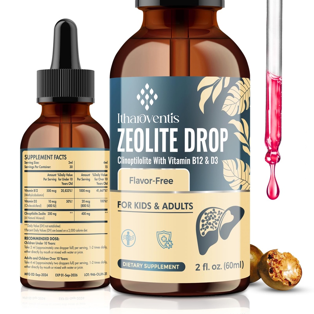 Zeolite Liquid Drops, 2 fl Oz