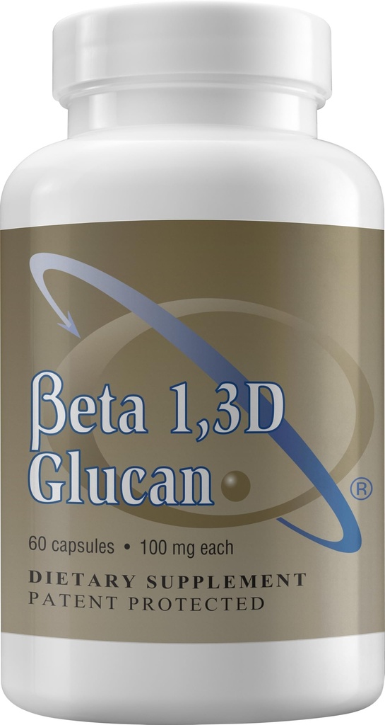 Transfer Point Yeast-Derived Beta 1,3D Glucan (1,3/1,6 B-Glucans) 200mg, Minimum 85% Beta Glucan Content, Non-GMO, Vegetarian, All-Natural Immune Support, 60 Capsules