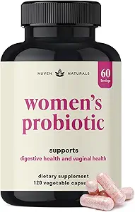 3-in-1 Dame Probiotic - 60 Servering - 12 Unique Stains, Prebiotics, D- Mannose, & Cranberry for fordøjelsessygdomme, vaginal sundhed & immunforsvar - Prebiotika og probiotika til kvinder