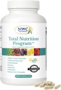 NWC Naturals Total- Nutrition Program Multivitamin med enzymer Plus Prebiotika og Probiotika Supplement, Komplet omsorg for mænd og kvinder, Vegetarisk Natural Whole Food Vitaminer, 270 Kapsler
