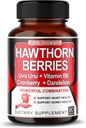 7 i 1 Ultra Hawthorn Berry med Uva Ursi Mælkebøtte Cranberry Apple Cider Vincils - Heart, Kinney Health Support