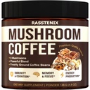Mushroom Blend - 9 Mushroom Adaptagen Mix - Lions Mane, Chaga, Vitaminer - Medium Dark Roast - Instant - immunforsvar - Gluten- Free og sukkerfri