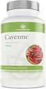Naturgendannelse Cayenne Pepper Extract supplement, Standardiseret til 0,45 Procent Capsaicin, 70.000 Scoville Varmeenheder, 90 Kapsler, Fremstillet i USA, Non- GMO & Gluten Free