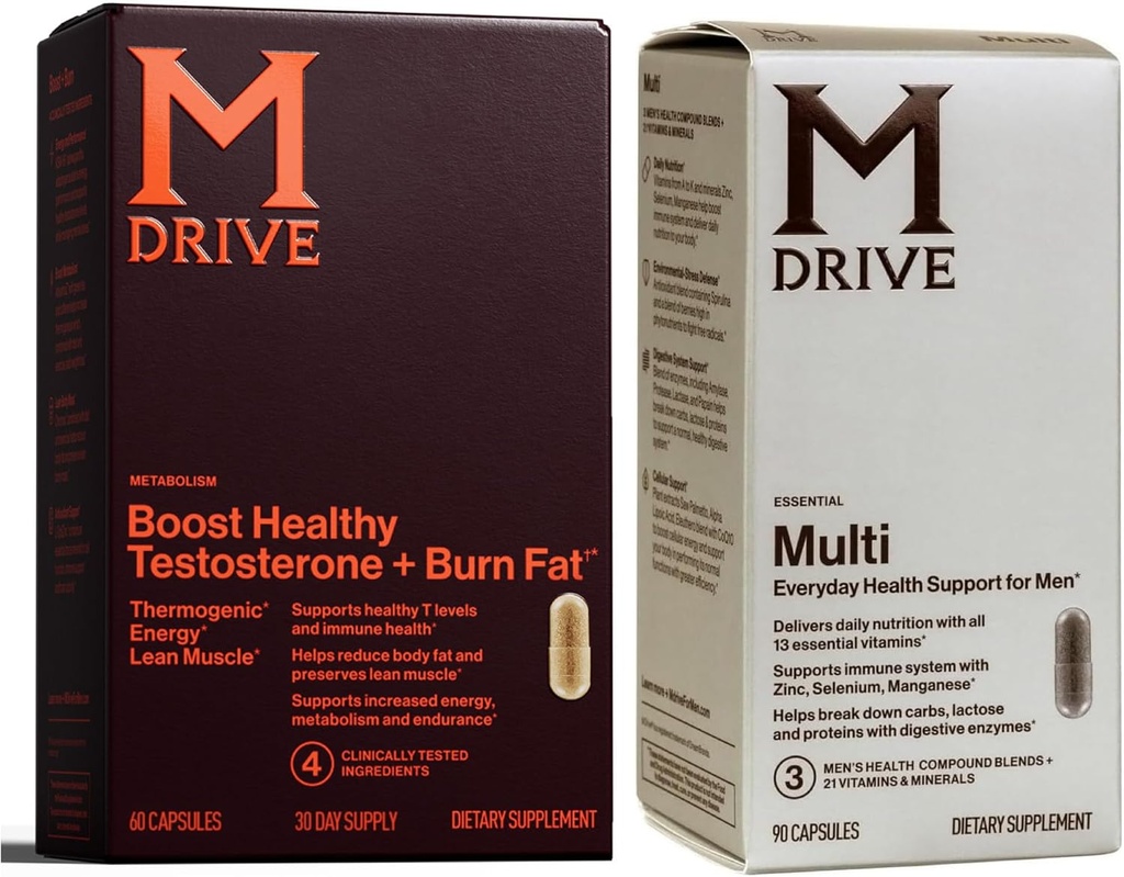 Mdrive Multivitamin Boost og Burn
