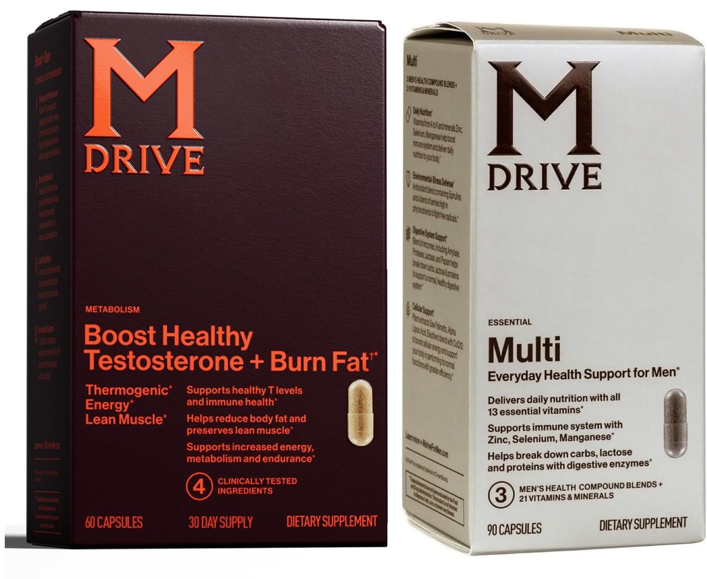 Mdrive Multivitamin Boost og Burn