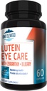 Nyligt forbedret Super Strength Eye Care Formel - Højeste Pharmaceutical Grade Lutein, Zeaxanthin, Bilberry - Største biotilgængelighed - Rich Antioxidants - Arbejder synergistisk for Optimum Resultater