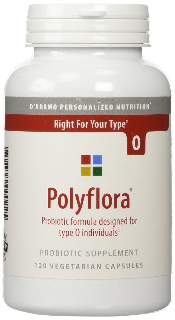 D 'Adamo Personaliseret Nutrition Polyflora O, 120 Greve