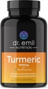 DR. Formand EMIL- NETRION Gurkemeje med sort peber tillæg - Gurkemeje kapsler med BioPerine for Easy Absorption - 1000mg gurkemeje supplement, 60 kapsler