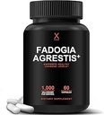 HUMANX Fadogia Agrestis, Tongkat Ali & Beta Ecdysterone 1000mg - USA Tredjeparts testede supplement - kraftfulde ekstraktioner til støtte for atletisk ydeevne & muskelmasse - Veggie Kapsler Kosttilskud