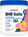 Nutricost BHB Salts Drink Mix (30 Servering, Jordbær Lemonade Flavored) (5G BHB Per Servering) - 0G Total sukkerarter, Vegetarisk Produkt