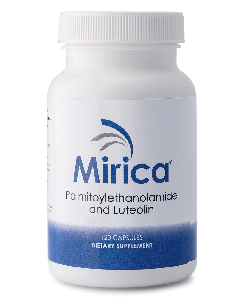 Miraca ® - Pea (Palmitoylethanolamid) og Luteolin - Comfort Support - Understøtter sunde immun- og nervesystemet - 120 kapsler