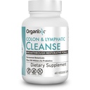 Organixx Lymfe- & kolon rensetilskud, 250 Millioner CFU Probiotika til Gut Health, fordøjelsesfremmende & lymfe- support, Gluten Free, Non GMO, 60 Vegetariske kapsler