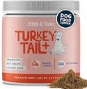 Turkey Tail Mushroom for Dogs – Lipoma Treatment for Dogs – Mushroom Supplement for Lumps and Bumps - Dog Wart Remover - Dog Probiotic Mushroom Powder