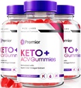 rize labs - Premier Keto ACV Gummies, Premier Extreme 2000mg Keto Gummies Advanced Weight Loss, Keto Plus ACV Gummies, Alle naturlige Apple Cider Vincies Supplement (180 Gummies)