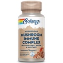 SOLARAY Organisk dyrket gæret champignon immunkompleks 600 mg 1 124; sund immunfunktion Support 1 124; 100 VegCaps