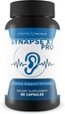Synapse XT Pro - Tinnitus Support Formel - Support Reduceret inflation, støj, & Oxidation - Proprietary Tinnitus Herbal Relief Formel - Ginseng, gurkemeje, og mange flere urter, 90 Greve (Pack of 1)