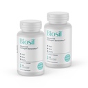 Biosil Collagen Booster Supplement - 60 flydende kapsler, pakke med 2 - Patenteret ch- OSA Activator for hud, hår, negle & Joints - understøtter naturlig produktion - 60-dages forsyning