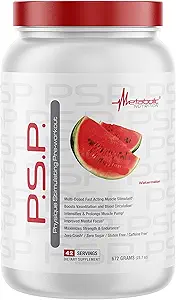 Metabolisk ernæring P.S.P. Physique Stimulerende PreWorkout 672g Zero Sugar Coffein Free (Watermelon)
