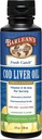 Barlean 's Cod Lever Oil Liquid Supplement, Omega 3 Fiskeolie med 900mg EPA og DHA Plus D-vitamin, Kosttilskud til fælles, hjerne, og hjerte sundhed støtte, Lemonade Flavor, 8 oz