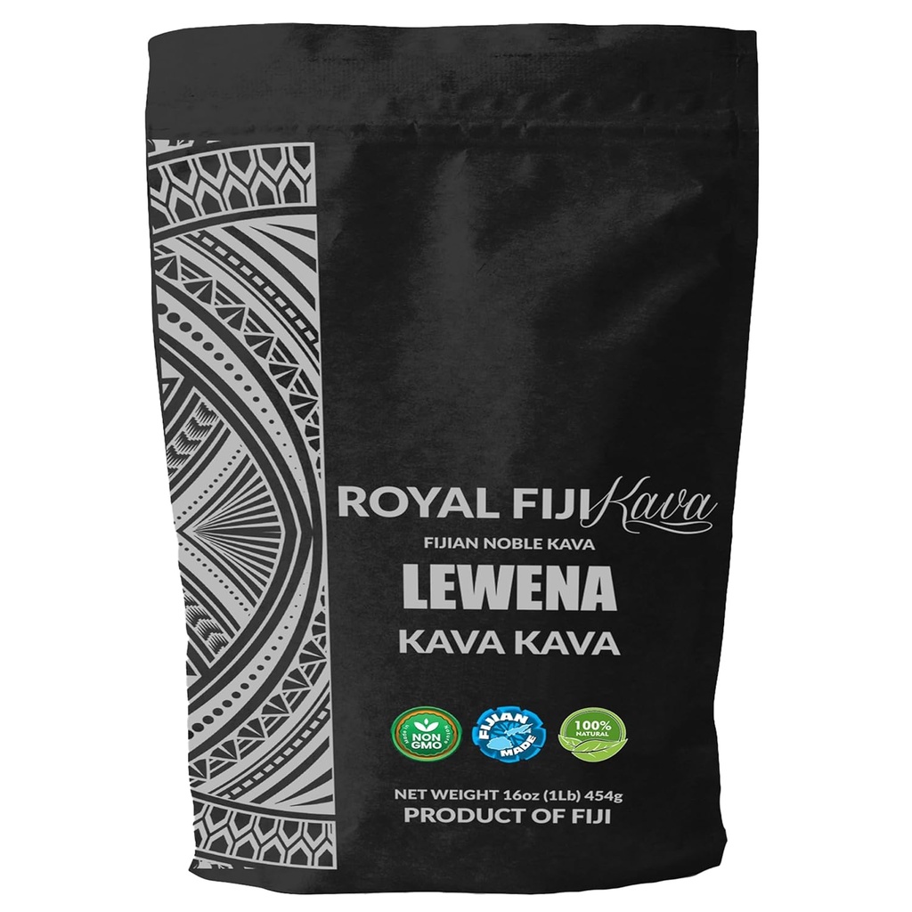 Premium Lewena Kava Powder Mature Kava Root Smooth & Social Kava Drink